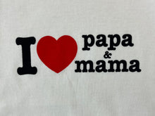 Load image into Gallery viewer, Բոդի մանկական I❤️papa&amp;mama
